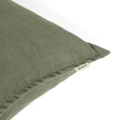 Kuddfodral Linne 50x70cm Khakigrön