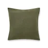 Kuddfodral Linnemix 50x50cm Mörk Khakigrön