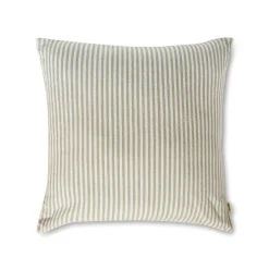 Kuddfodral Rand Linnemix 50X50cm Grön