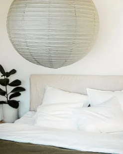 Lampskärm Rispapper 80cm Beige