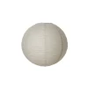 Lampskärm Rispapper Luna 40cm Ljusgrå