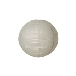 Lampskärm Rispapper Luna 40cm Ljusgrå