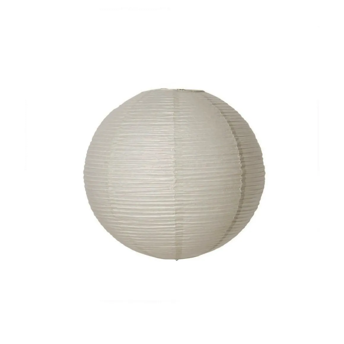 Lampskärm Rispapper Luna 40cm Ljusgrå