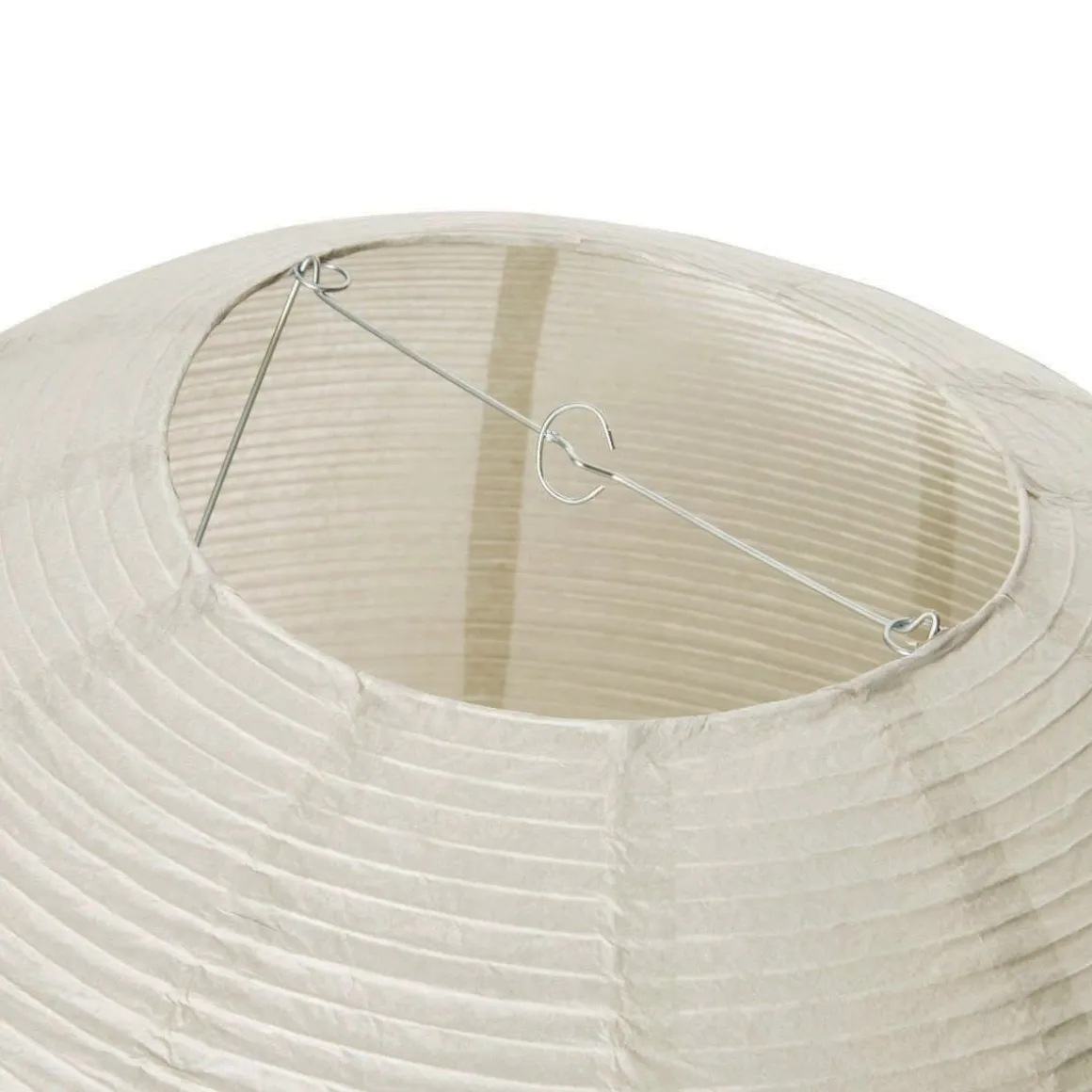 Lampskärm Rispapper Luna 60cm Ljusgrå