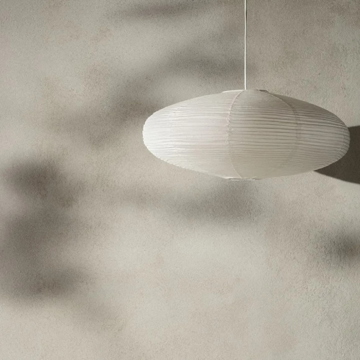 Lampskärm Rispapper Yuna 80cm Vit