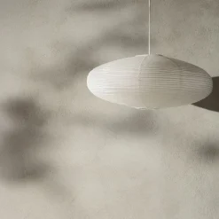 Lampskärm Rispapper Yuna 60cm Vit