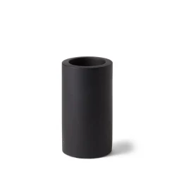 Ljushållare Betong Svart