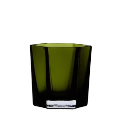 Ljushållare Hexagon 8,5x7,5cm Grön