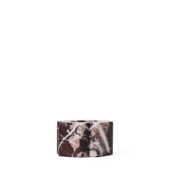 Ljuslykta Radial 7,6x5cm Marmor