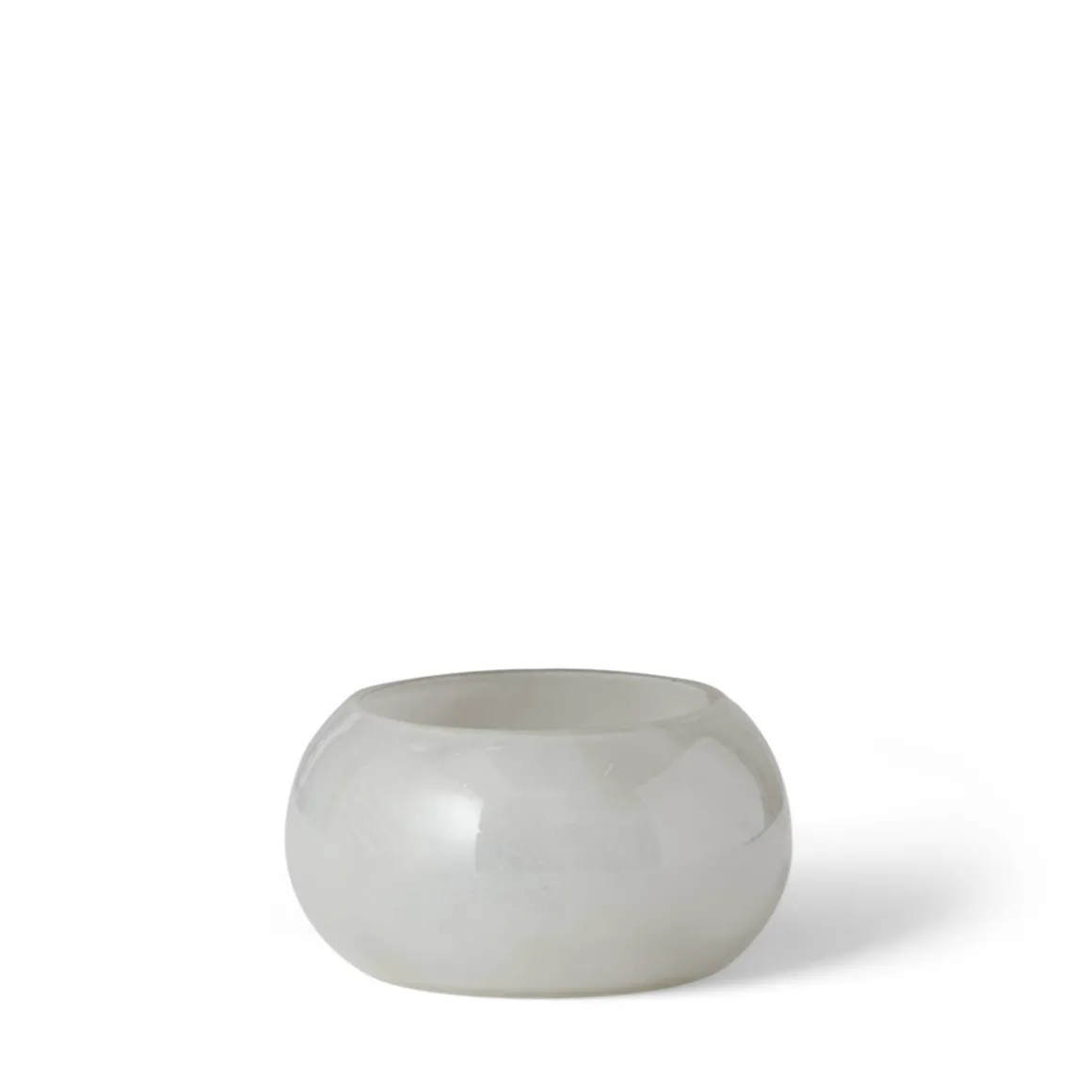 Ljuslykta Rund 8x8cm Ljusgrå