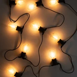 Ljusslinga 10 LED 5m Svart