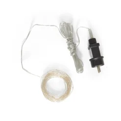 Ljusslinga 100 LED Micro 15m Silver
