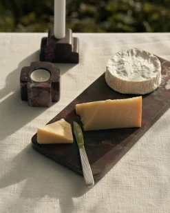 Ljusstake Radial  8x5,3cm Marmor