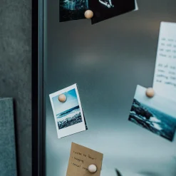 Magnet Trä Rund 6-p