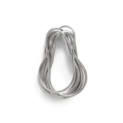 Metallkrok 12-p Silver