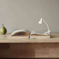 Mini Läslampa Klämma 3x15cm Vit