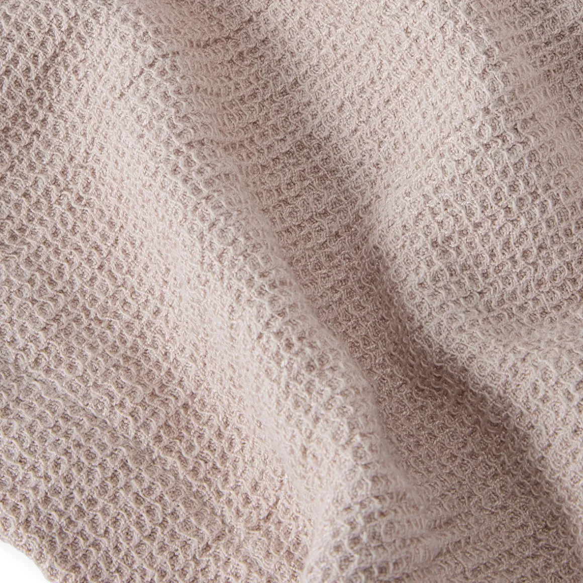 Morgonrock Våffla Bomull Bambu Beige