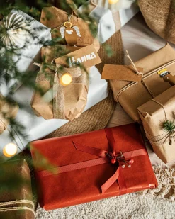 Omslagspapper 10m Röd