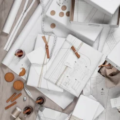 Omslagspapper 10m Vit