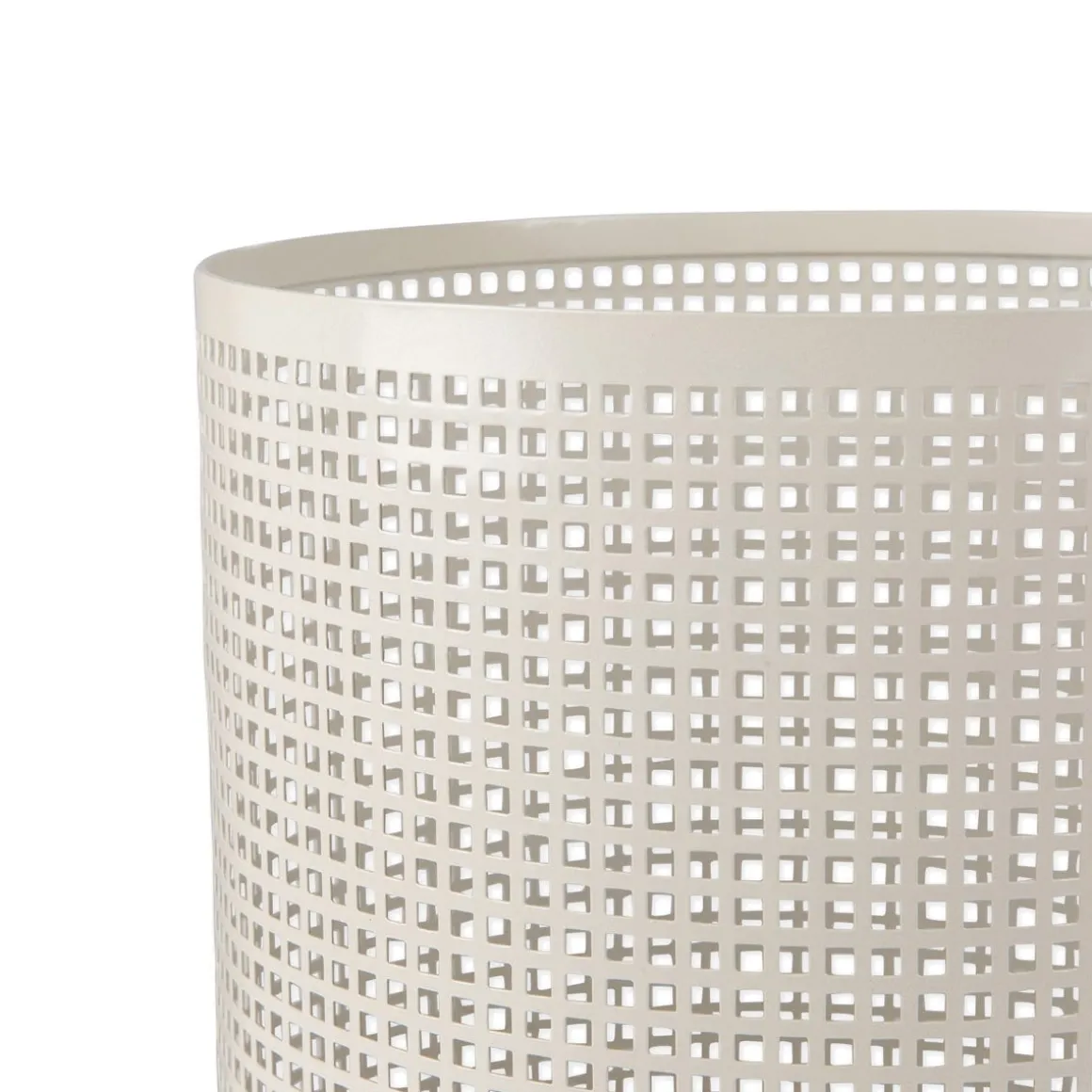 Papperskorg Mono Mesh 30x24cm Beige