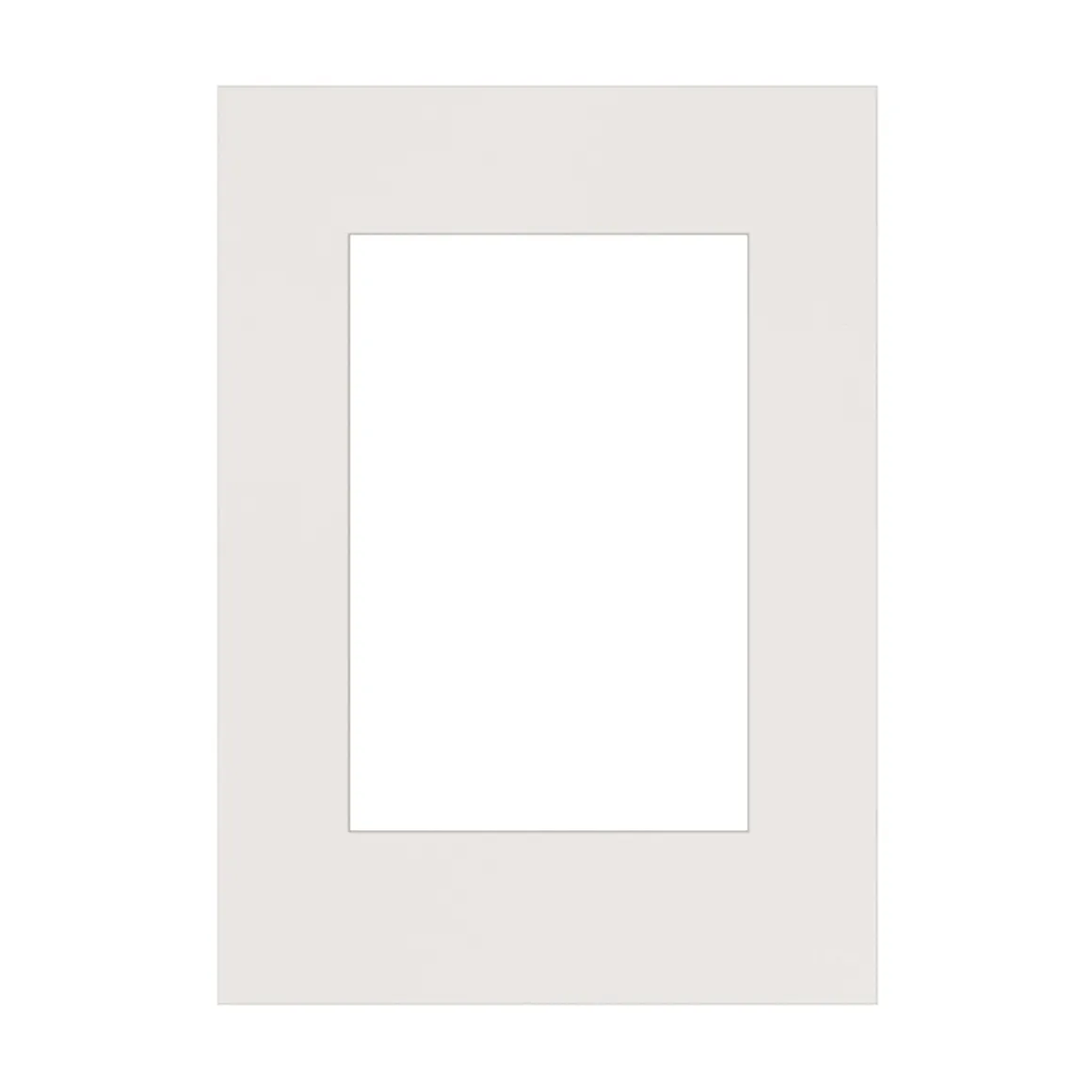 Passepartout 13x18cm Vit