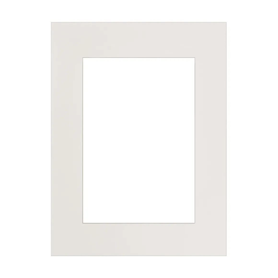 Passepartout 30x40cm Vit
