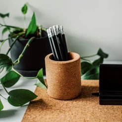 Pennhållare Kork 9,5x8cm Natur