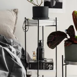 Piedestal Järn 18x65cm Svart