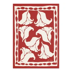 Poster Anna Mörner Äng 50x70cm Röd