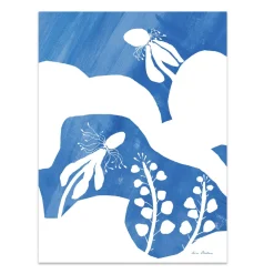 Poster Lisa Sander Blue Detail 30x40cm