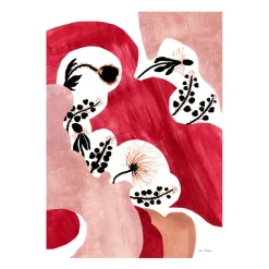 Poster Lisa Sander Pink Abstract 50x70cm