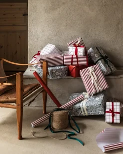 Presentband Återvunnen PET 10m Mörkröd