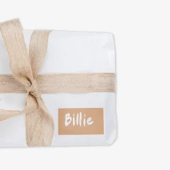 Presentetikett 10-p Kraft