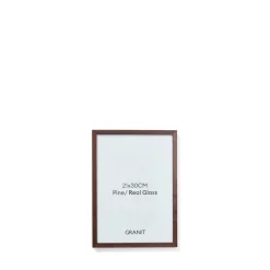 Ram 21x30cm A4 Valnöt