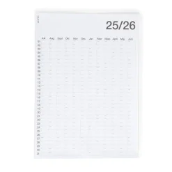 Årsplan 50x70cm 2025/2026