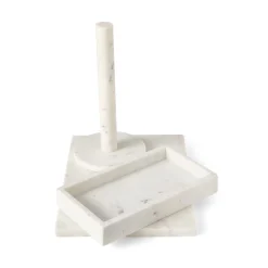 Serveringsbräda 25x35cm Marmor Vit