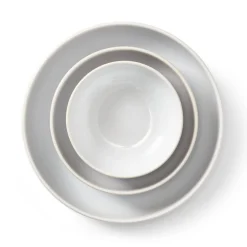 Skål Bruno Stengods 22cm Vit