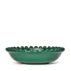 Skål Knots 31cm Stengods Grön