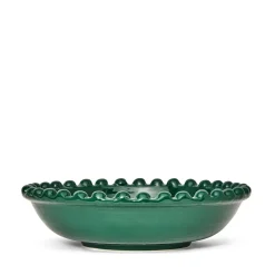 Skål Knots 31cm Stengods Grön