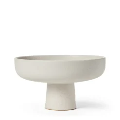 Skål På Fot Rondo 25x13,5cm Porslin Vit