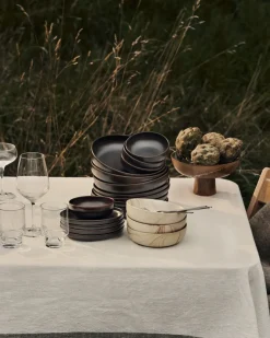 Skål Peg 16cm Stengods Beige