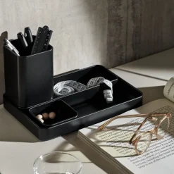 Skrivbordsförvaring Mono 8x11cm Svart