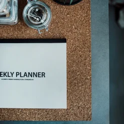 Skrivbordsunderlägg Kork 50x70cm Natur