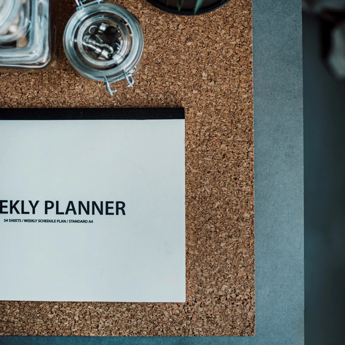 Skrivbordsunderlägg Kork 50x70cm Natur