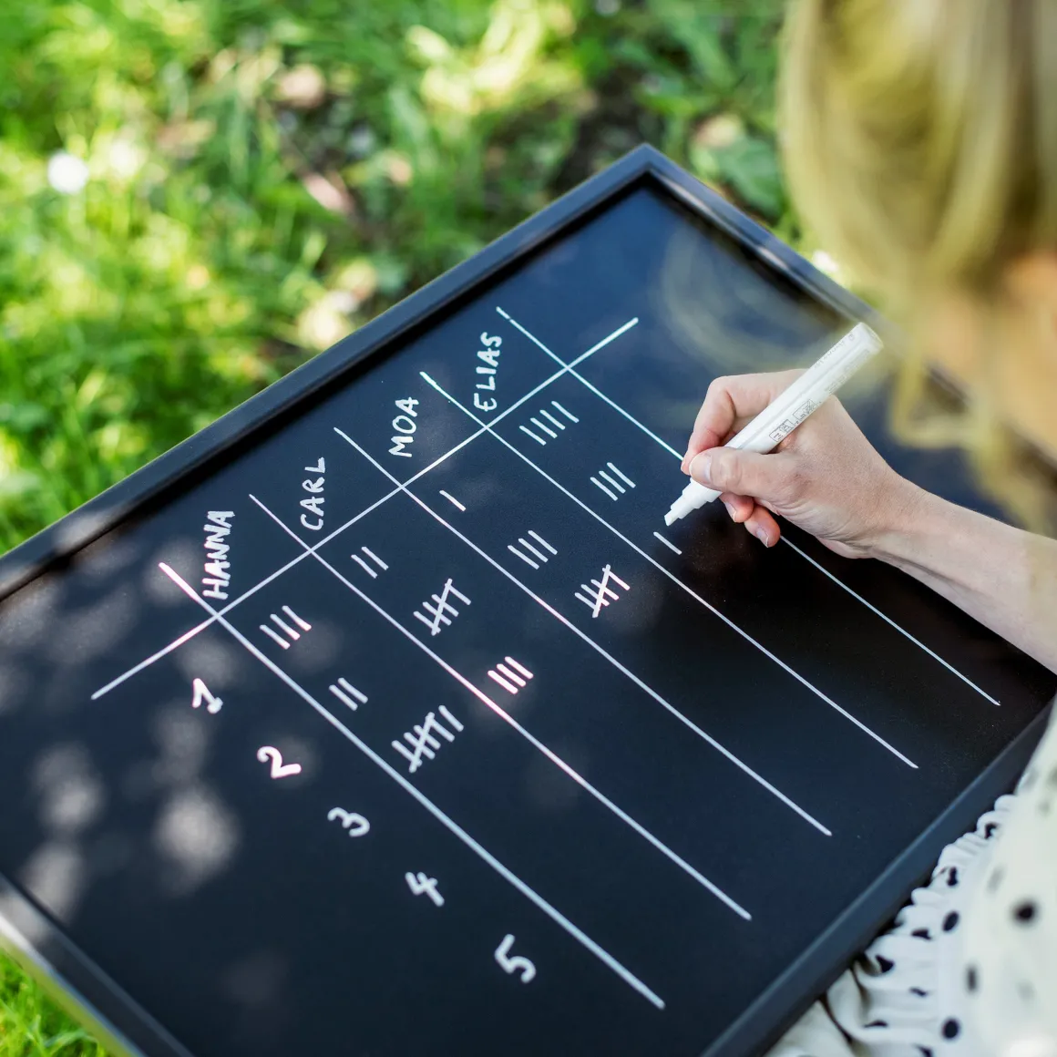 Skrivtavla 40x60cm Svart