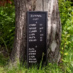 Skrivtavla 20x60cm Svart