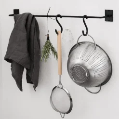 S-krok Järn 10cm Svart