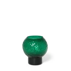 Skruf Ljuslykta 10x10cm Grön