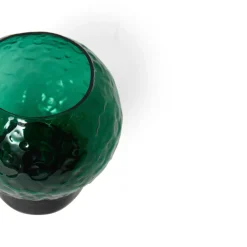 Skruf Ljuslykta 10x10cm Grön