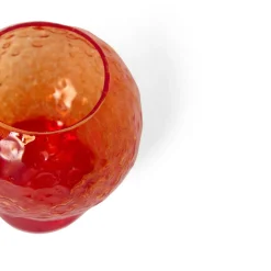 Skruf Ljuslykta 10x10cm Orange